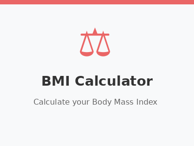 BMI Calculator
